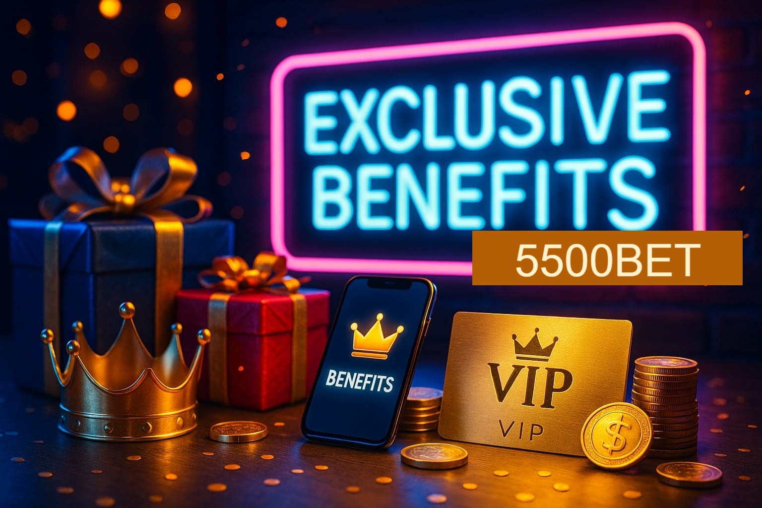 Benefícios do 5500BET