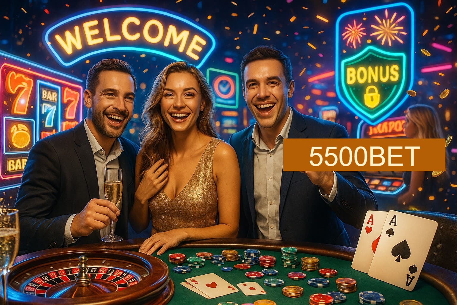 Jogos emocionantes no 5500BET